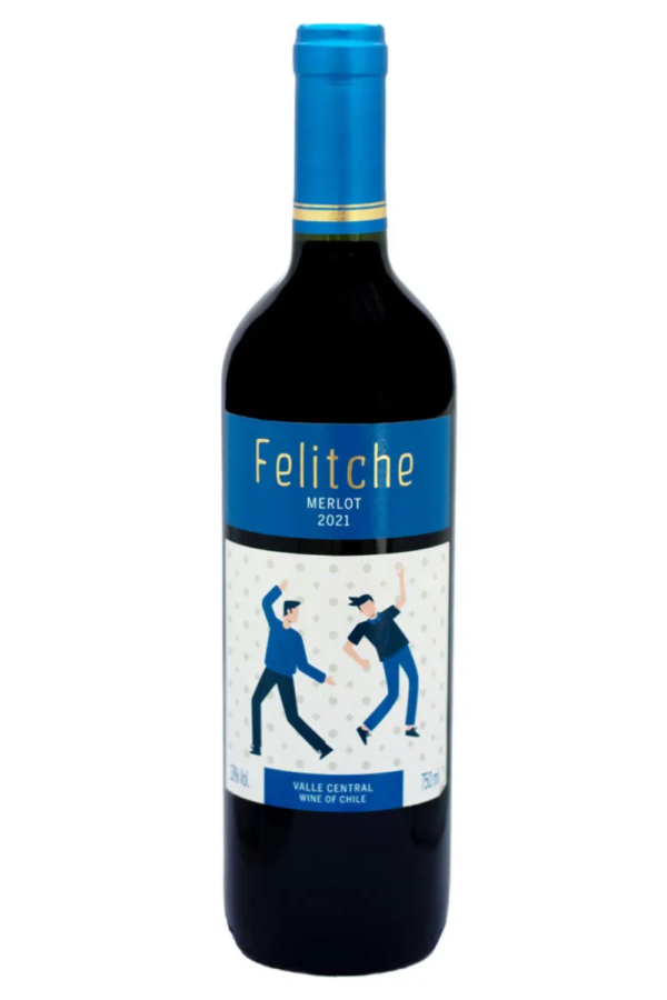 Felitche Merlot Vinho Tinto Chileno 750ml