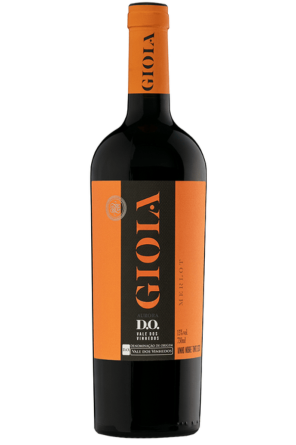 Gioia Merlot D.O Vale dos Vinhedos Aurora Vinho Tinto Brasileiro 750ml