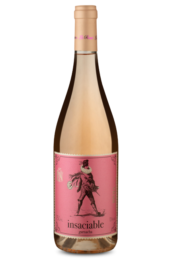 Insaciable D.O.Ca Rioja Garnacha Vinho Rosé Espanhol 750ml